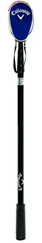 Callaway 15-foot black telescopic golf ball retriever with headcover