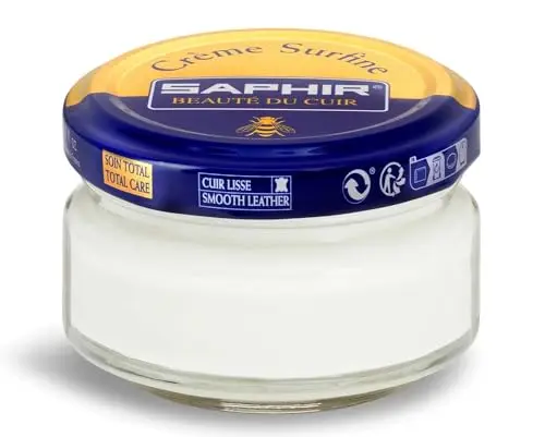 Saphir Creme Surfine Pommadier Shoe Polish tin