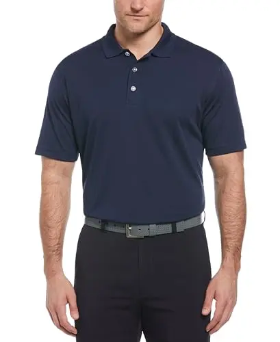Callaway Men's Core Performance Stretch Golf Polo in peacoat blue