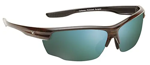 Callaway Sungear Kite polarized golf sunglasses in tortoise and gray frame