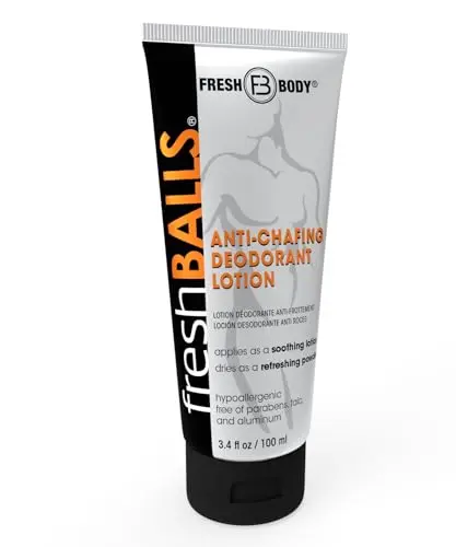 FRESH BALLS Lotion bottle for men's ball deodorant and anti-chafing