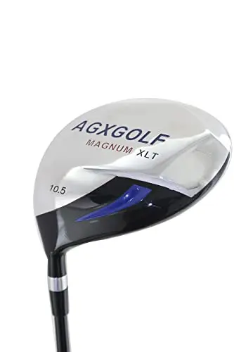AGXGOLF black and silver driver for left-handed petite women