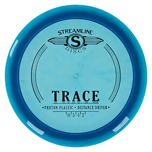 Streamline Discs Proton Trace distance driver in transparent candy color