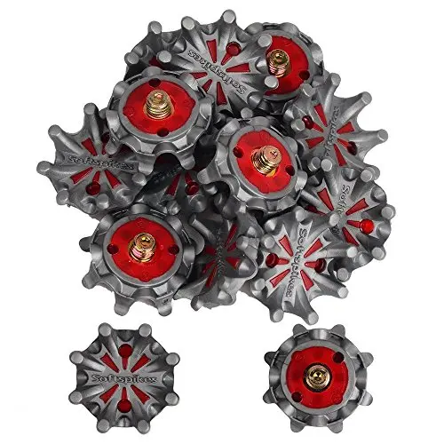 VINIKI 18-piece small metal thread golf shoe spikes