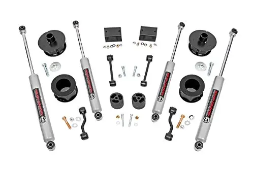 Rough Country 2.5 inch suspension lift kit for Jeep Wrangler JL models