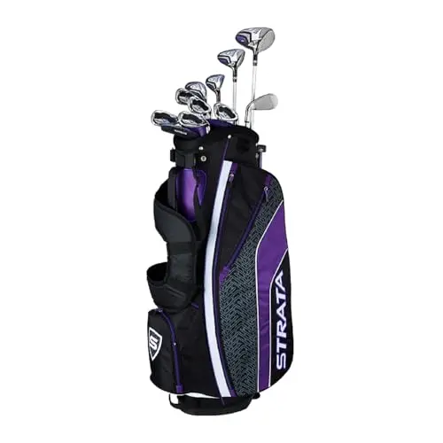 Callaway Strata Ultimate 16-piece women's golf set in a stand bag