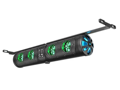 LITHIUM RHINO 28-inch waterproof golf cart sound bar with included T-shape bracket