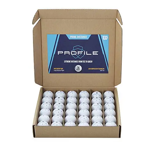 Wilson Profile Distance Golf Balls 36 pack