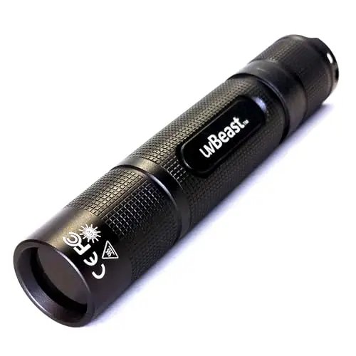 uvBeast V3 365nm MINI compact UV flashlight