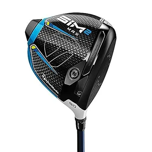 TaylorMade SIM2 Max Driver in black and light grey