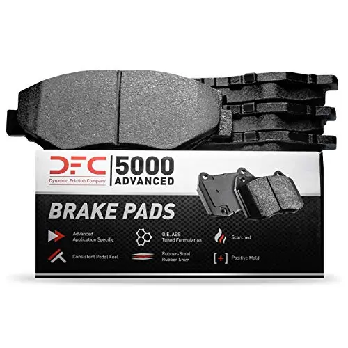 Dynamic Friction Company 5000 Advanced Ceramic Rear Brake Pads for Hyundai and Kia models