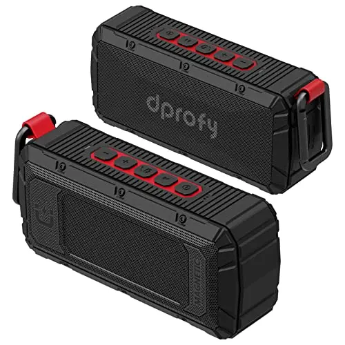 Two Dprofy Pro magnetic speakers paired together