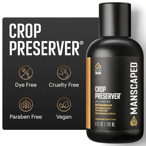 MANSCAPED The Crop Preserver ball deodorant lotion for men