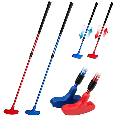 THIODOON adjustable length two-way black putter