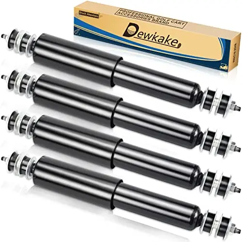 Dewkake 4-Pack Shock Absorber Kit for EZGO TXT Golf Cart
