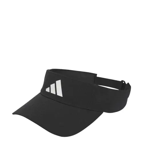 Black adidas Golf Tour visor made with recycled materials