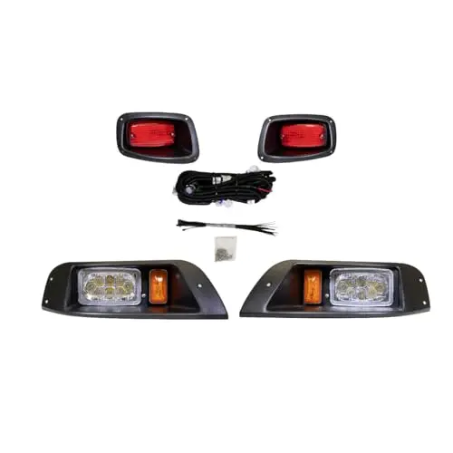 PROFX basic LED headlight and tail light kit for EZGO TXT golf cart