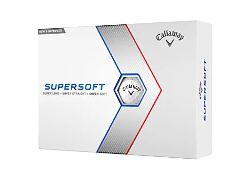 Callaway Supersoft 2026 Golf Balls, a classic soft-feel model.