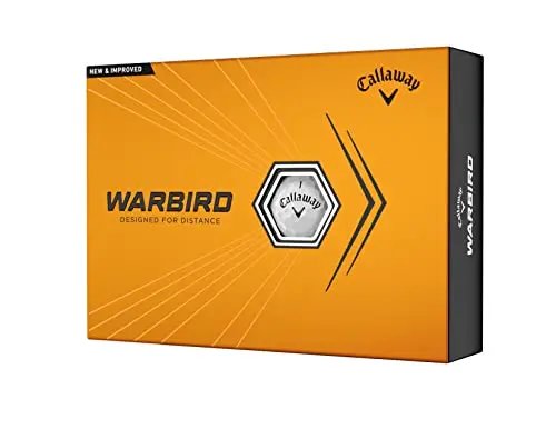 Callaway Warbird yellow golf ball