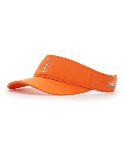 Nasturtium colored PGA Tour Airflux micromesh golf visor