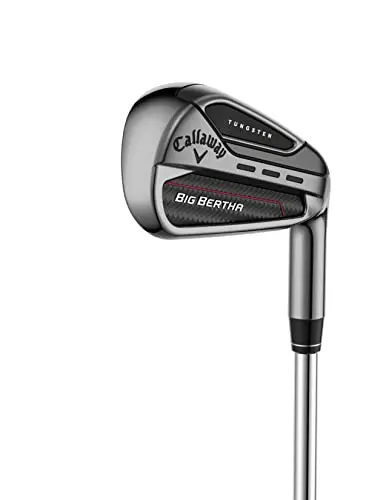 Callaway Big Bertha BB23 individual golf iron in black and red