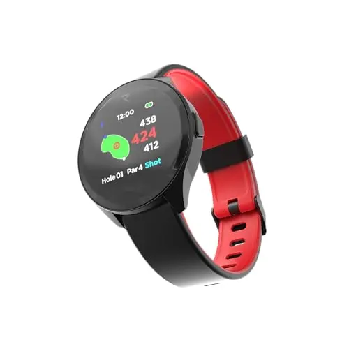 Rad Golf GPS watch with color touchscreen display