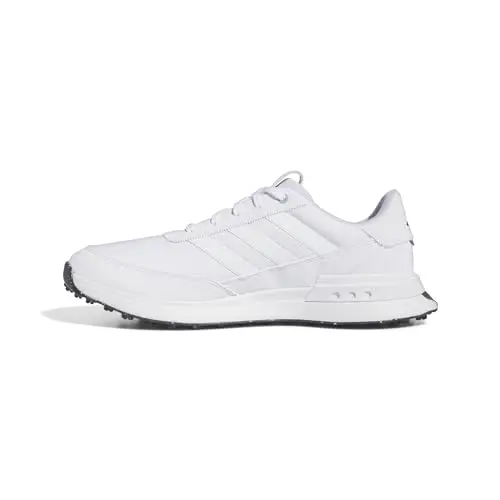 ADIDAS S2G Spikeless 24 Golf Shoe in white and black