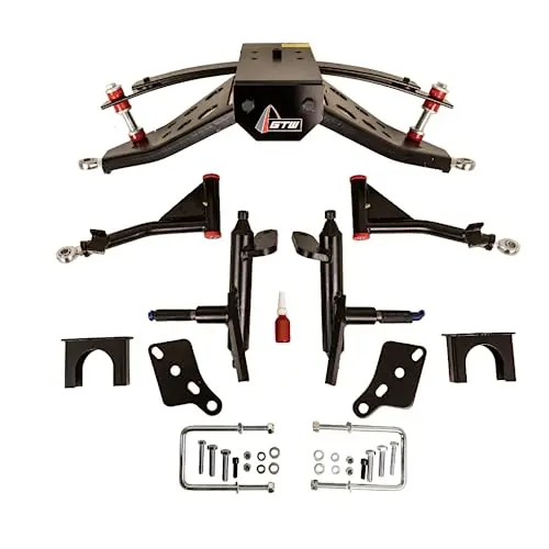 GTW 4-inch A-arm lift kit for Club Car Precedent, Tempo, and Onward golf carts