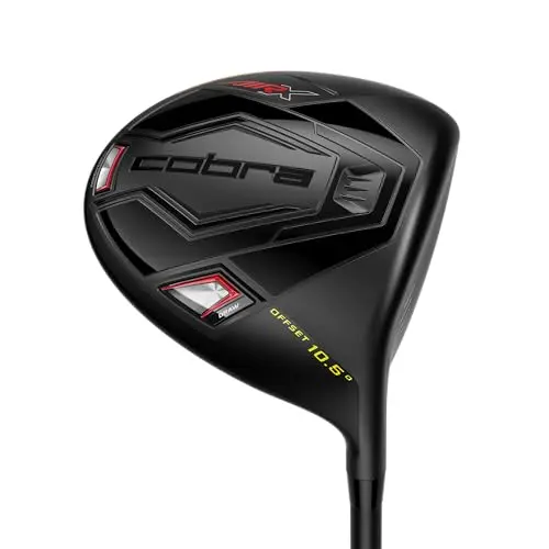 Cobra Air-X 2 Offset Driver in black, highlighting its offset hosel design