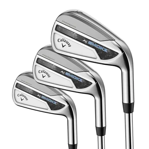 Callaway Paradym AI Smoke Iron set in chrome finish