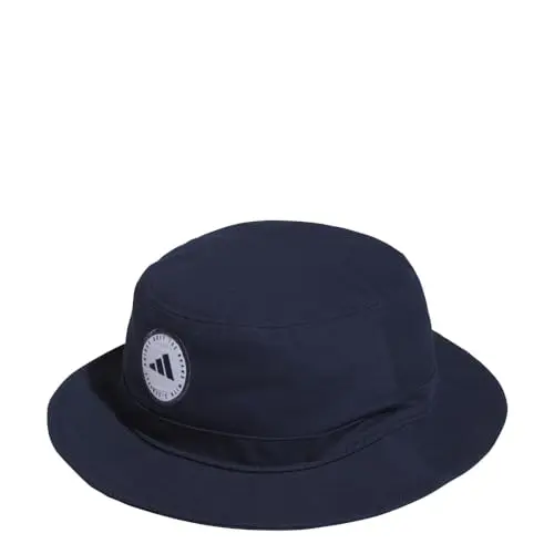 adidas collegiate navy cotton golf bucket hat