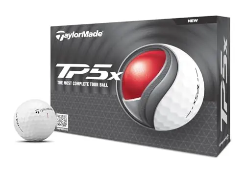 TaylorMade TP5X 2026 model white golf ball