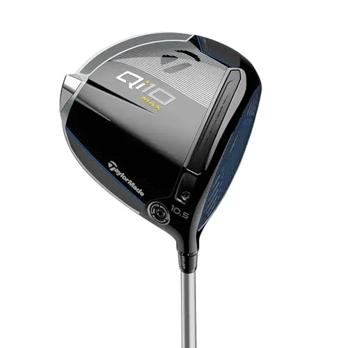 TaylorMade Qi10 MAX Driver in silver finish
