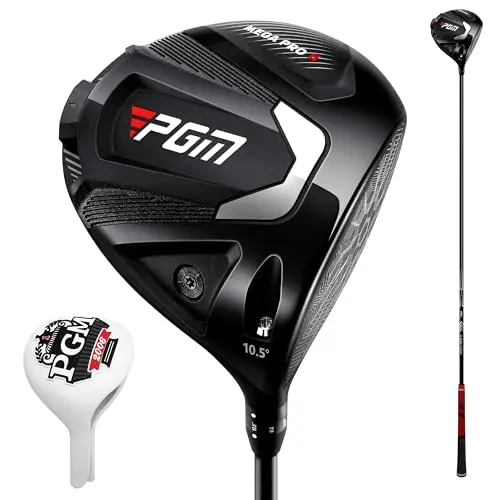 PGM 45.5 inch adjustable golf driver in black