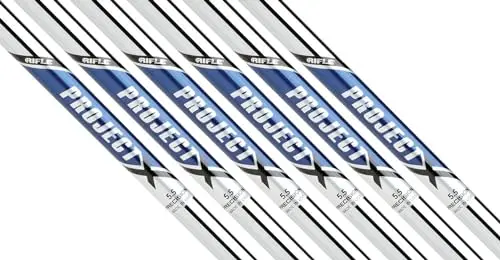 Project X 5.5 Regular+ flex steel iron shafts 4-PW set