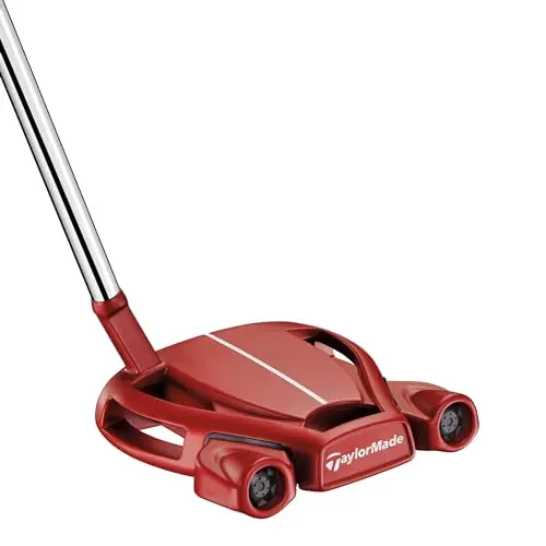 TaylorMade Spider Red #3 mallet putter with multi-material frame