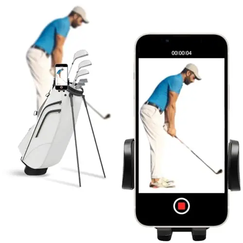 ONHAWKS golf phone holder with a collet clamp