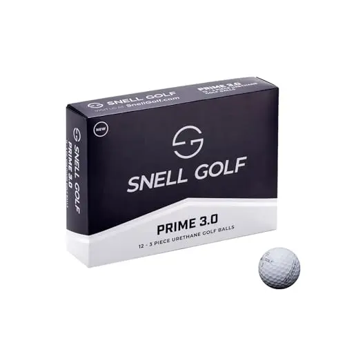 Snell Prime 3.0 golf balls with urethane cover