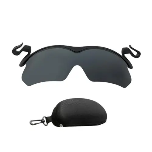 Wmool lightweight clip-on sunglasses for outdoor sports