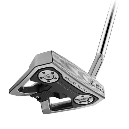 Scotty Cameron Phantom 9.5 mallet putter showing its high-MOI design and alignment cues.