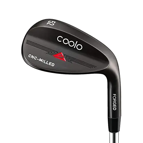 COOLO graphite shaft wedge in black stain finish