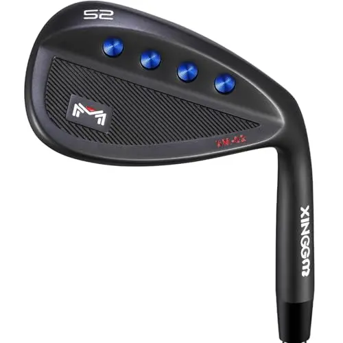 XINGGM Forged Golf Wedge Set in black finish