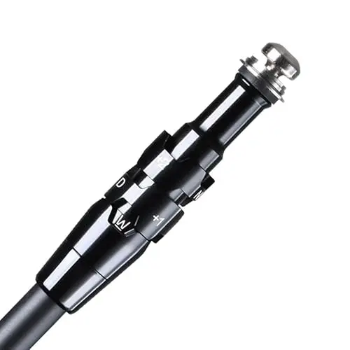 Grafalloy Raven matte black graphite shaft with adapter and grip for Callaway drivers