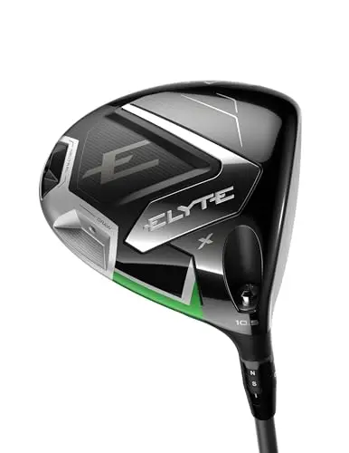 Callaway Elyte X Driver in black and chrome for left-handed players