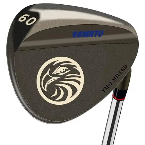 Yamato Forged CNC Milled Golf Wedge in tarnish finish