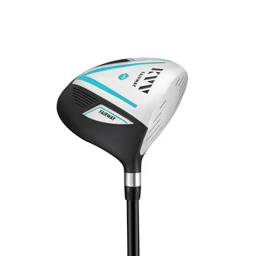 KVV red and black women's fairway wood with headcover