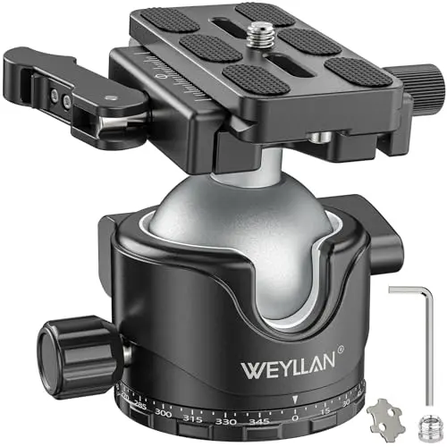 WEYLLAN EH46L lever-action ball head with stainless steel pin
