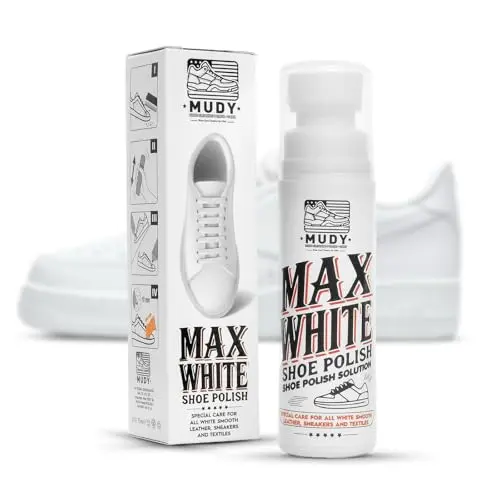 MUDY Max White Shoe Polish kit