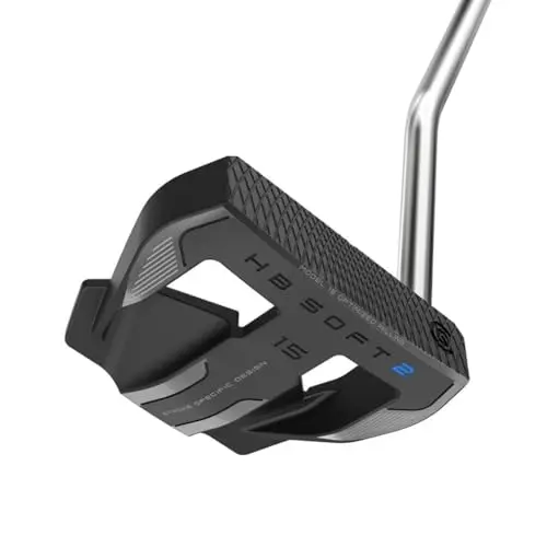 Cleveland Golf HB Soft 2 black mallet putter with oversize grip