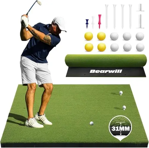 Bearwill 31mm thick green golf hitting mat